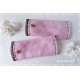 Armstulpen Rosa Weiß Pulswärmer Hochzeit Walk E