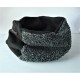 Schlupfschal Herrenloop Grau Beige Schwarz Upcycling E*