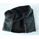 Schlupfschal Herrenloop Grau Beige Schwarz Upcycling E*