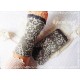 Wollstulpen GREYWEL Armstulpen Grau Jaquard Spitze