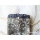 Wollstulpen GREYWEL Armstulpen Grau Jaquard Spitze