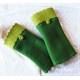 Walkstulpen GRÜNDEAR Armstulpen Grasgrün Hellblau Rose