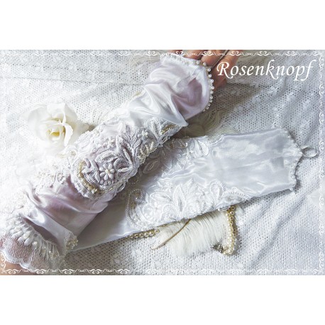 Spitzenhandschuhe Gr.XS-S MARRY ME Brauthandschuhe