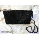 Clutch Abendtasche Schwarz Vintage