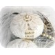Osterei Weiß Shabby mit Spitze EK