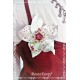 Ansteckblüte Brosche Brautschmuck