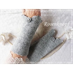 Walkstulpen Armstulpen Grün