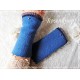 Walkstulpen Armstulpen Blau