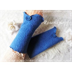 WALKSTULPEN Armstulpen Türkis