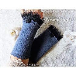 Walkstulpen Armstulpen Blau