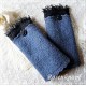 Walkstulpen Armstulpen Blau