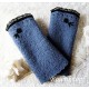 Walkstulpen Armstulpen Blau