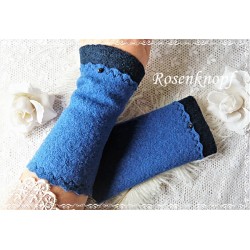 WALKSTULPEN Armstulpen Blau