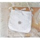 Handtasche Weiß Spitze Hochzeit EK*